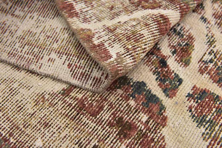 3' 3 x 5' 10 Hand Knotted Ultra Vintage Persian Wool Rug