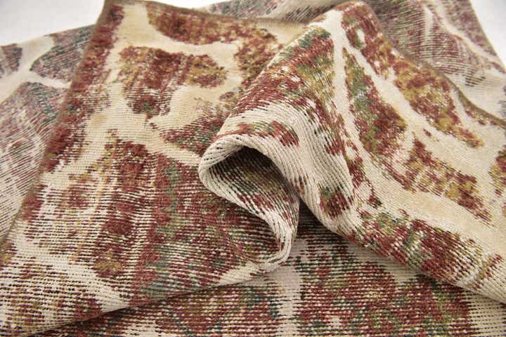 3' 3 x 5' 10 Hand Knotted Ultra Vintage Persian Wool Rug