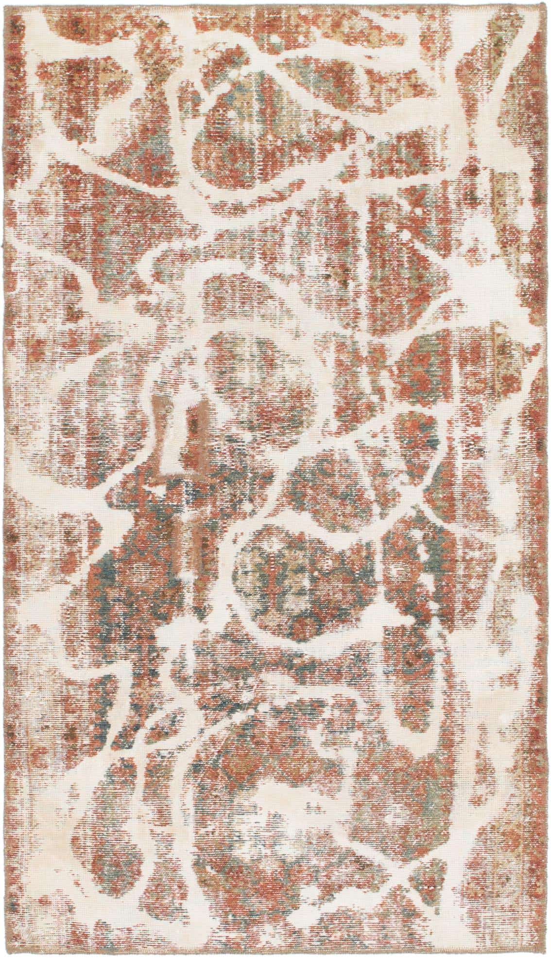 3' 3 x 5' 10 Hand Knotted Ultra Vintage Persian Wool Rug