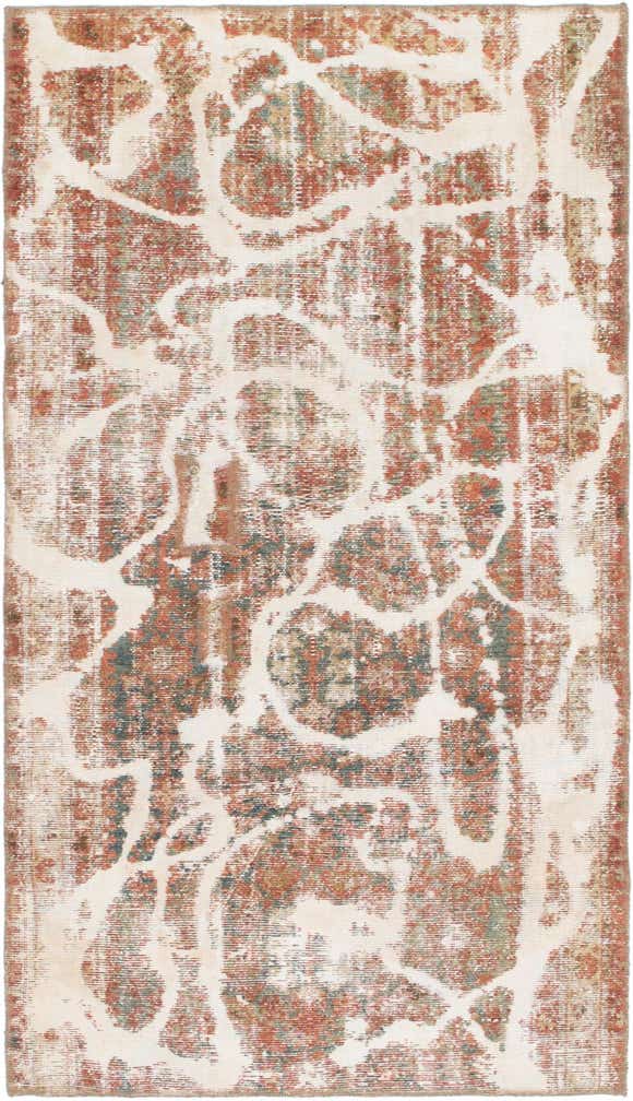3' 3 x 5' 10 Hand Knotted Ultra Vintage Persian Wool Rug