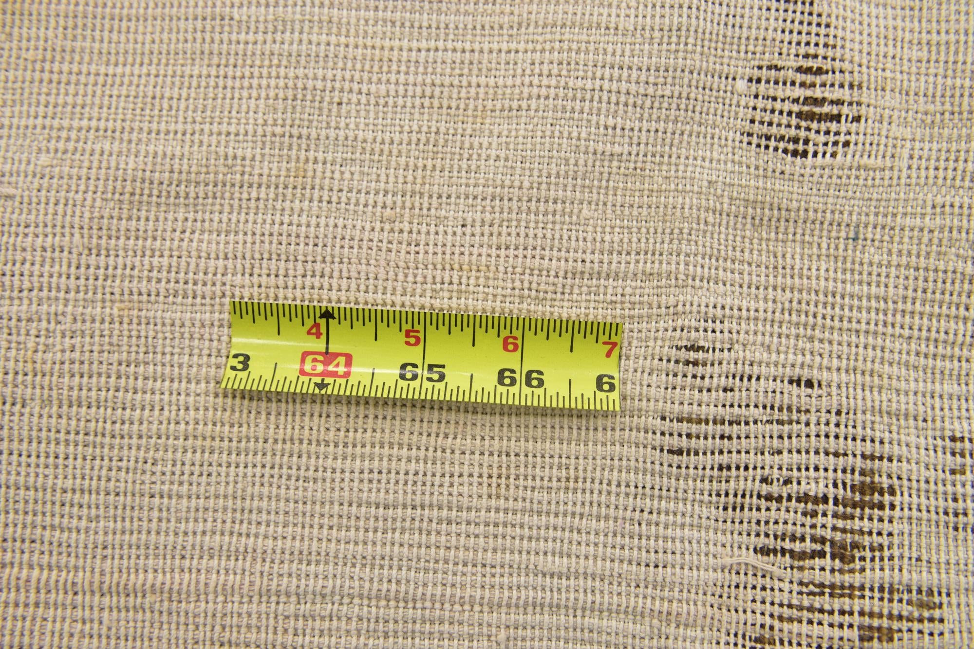 3' 4 x 4' 5 Hand Knotted Ultra Vintage Persian Wool Rug