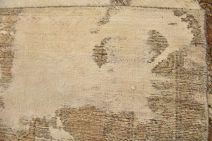 3' 9 x 6' Hand Knotted Ultra Vintage Persian Wool Rug