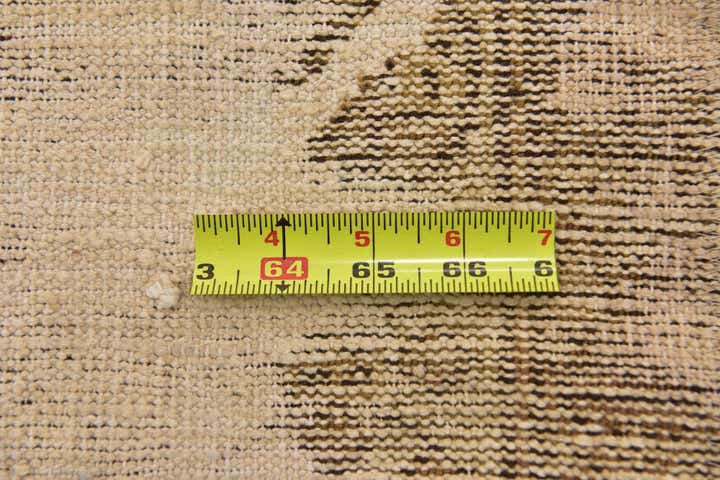 3' 9 x 6' Hand Knotted Ultra Vintage Persian Wool Rug