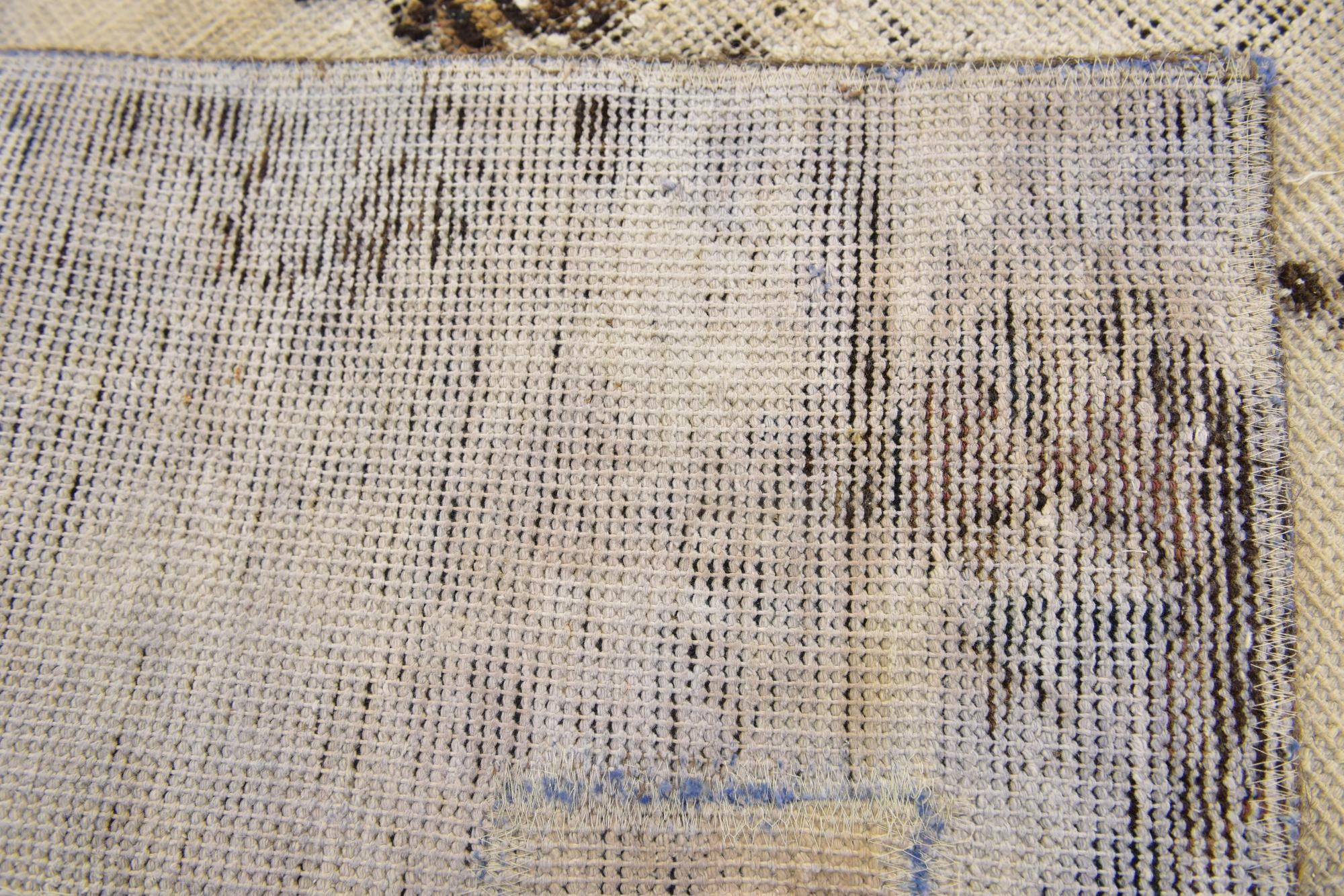 3' 2 x 4' 5 Hand Knotted Ultra Vintage Persian Wool Rug