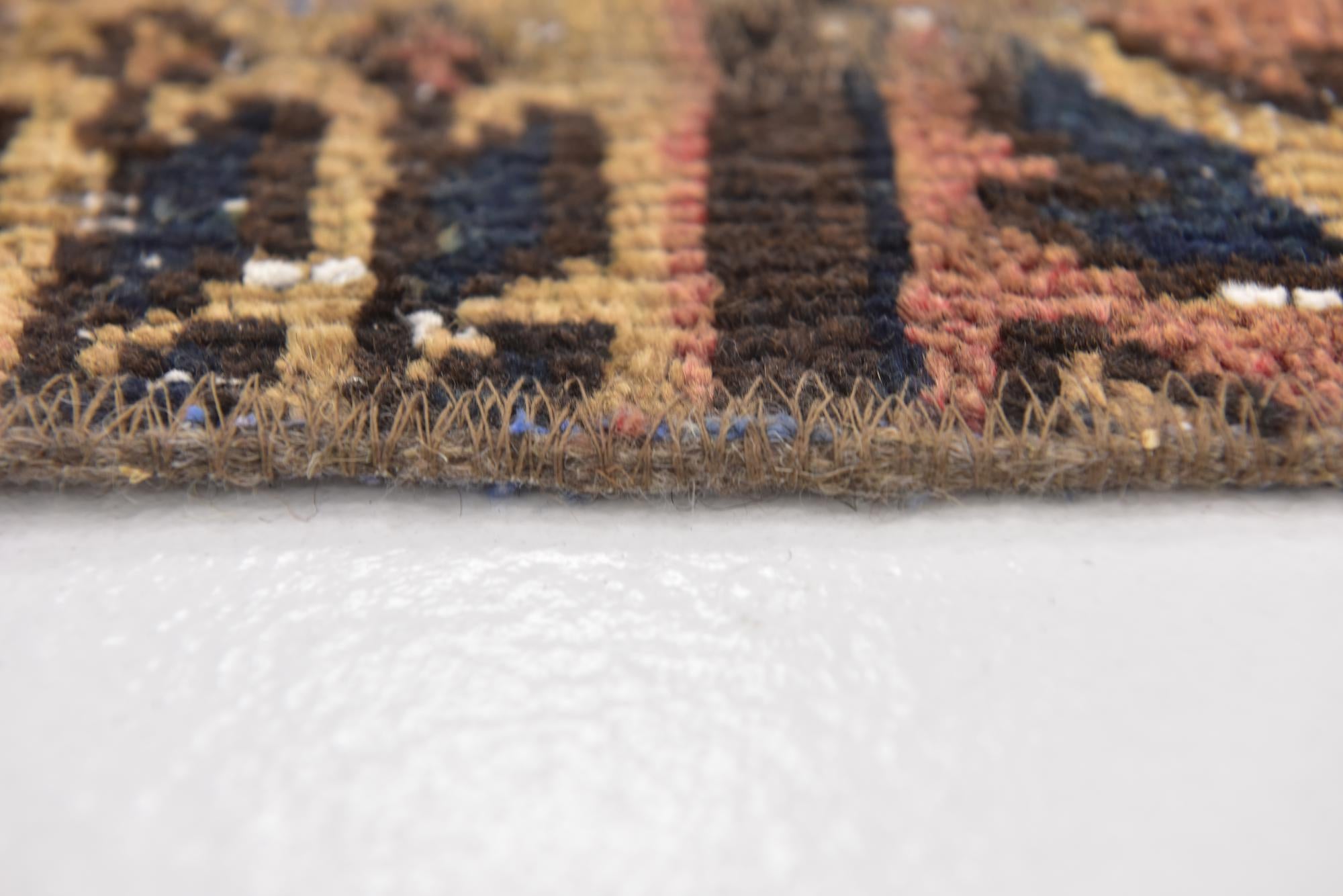 3' 2 x 4' 5 Hand Knotted Ultra Vintage Persian Wool Rug