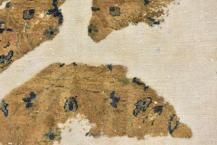 3' x 4' 10 Hand Knotted Ultra Vintage Persian Wool Rug