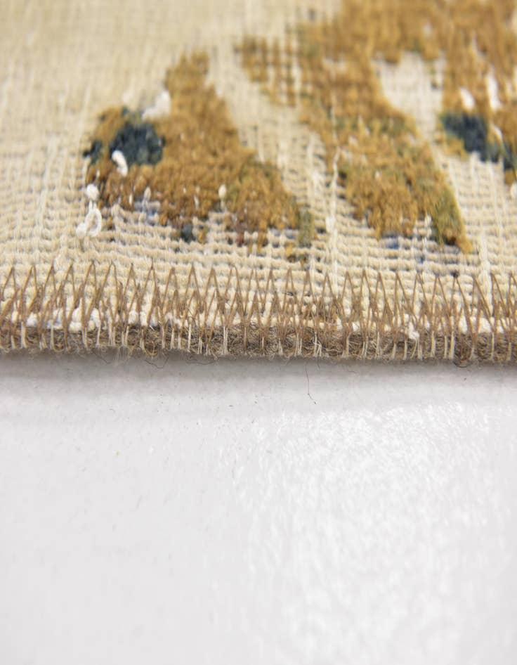 Detail image of 3' x 4' 10  Hand Knotted Ultra Vintage Persian Wool Rug