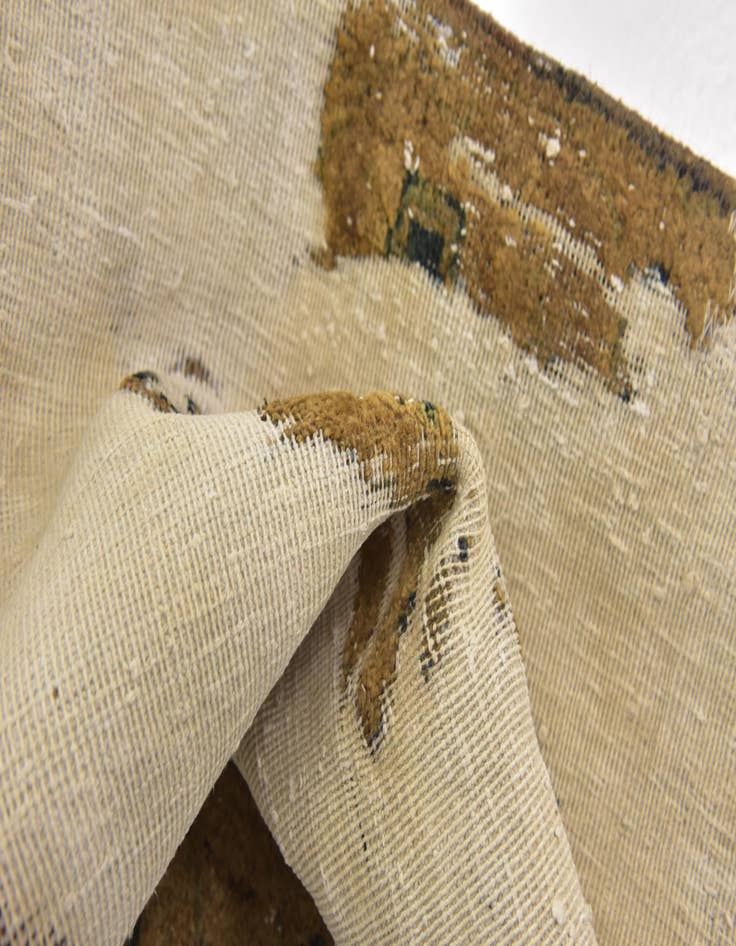 Detail image of 3' x 4' 10  Hand Knotted Ultra Vintage Persian Wool Rug