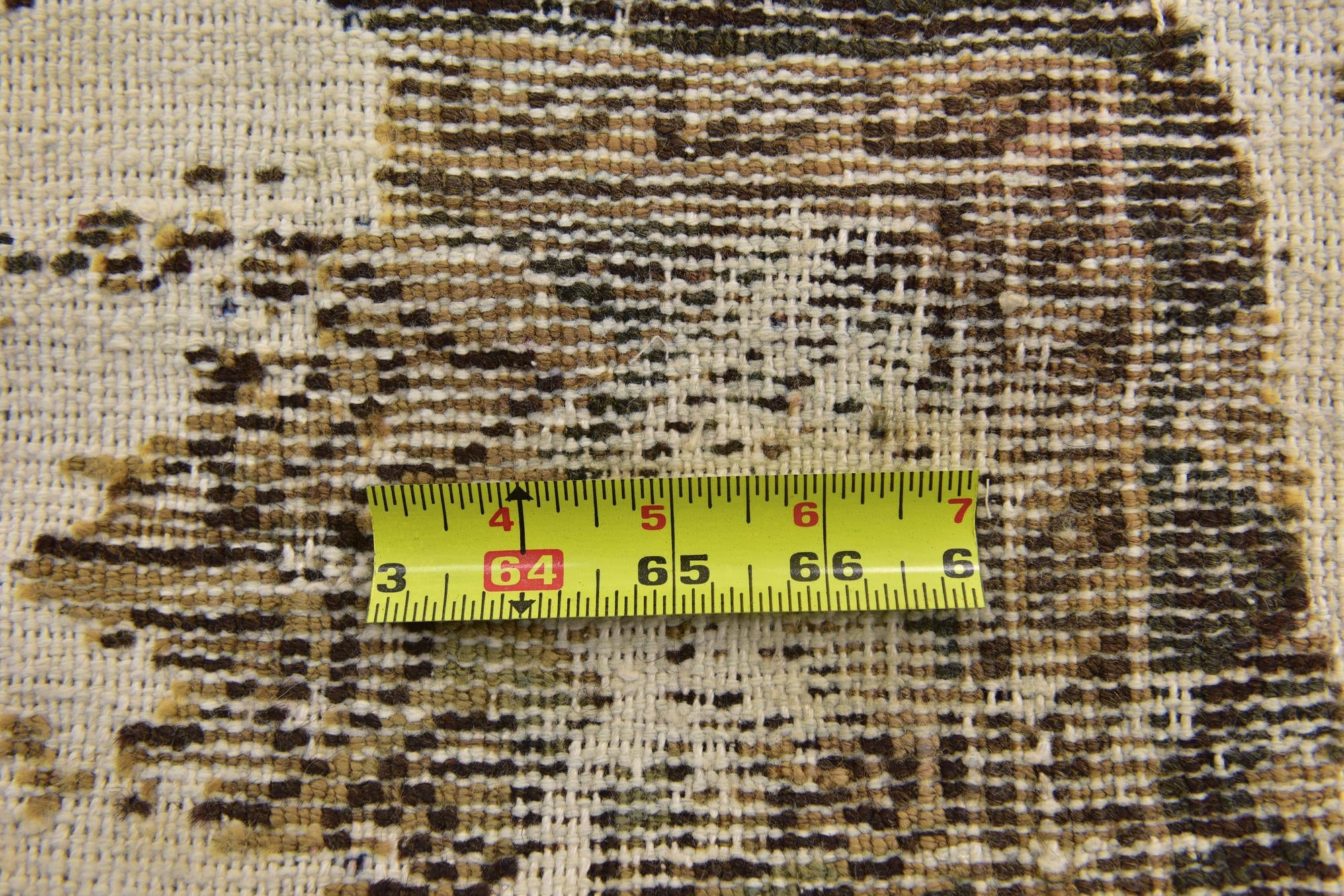 3' 2 x 5' 9 Hand Knotted Ultra Vintage Persian Wool Rug