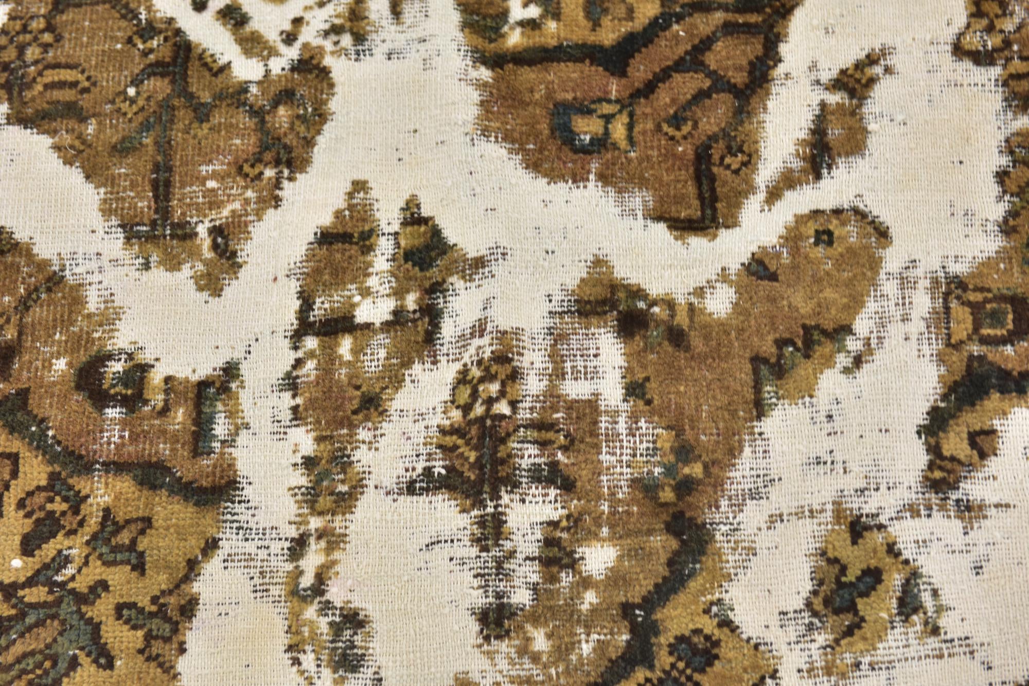3' 2 x 5' 9 Hand Knotted Ultra Vintage Persian Wool Rug