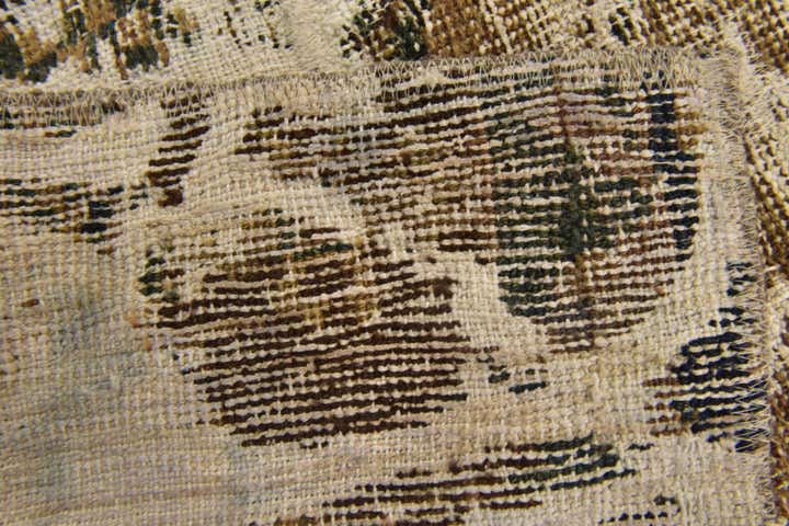 3' 5 x 5' 7 Hand Knotted Ultra Vintage Persian Wool Rug