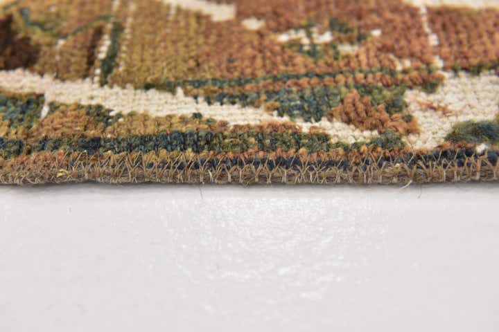 3' 5 x 5' 7 Hand Knotted Ultra Vintage Persian Wool Rug