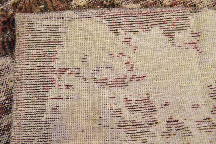 3' 8 x 6' Hand Knotted Ultra Vintage Persian Wool Rug