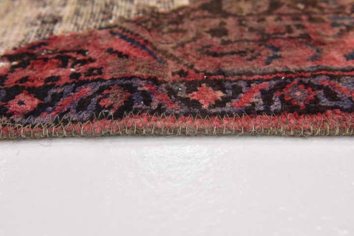3' 8 x 6' Hand Knotted Ultra Vintage Persian Wool Rug