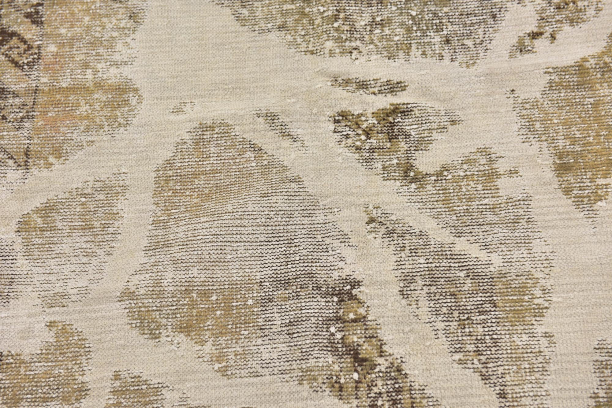 3' 6 x 5' Hand Knotted Ultra Vintage Persian Wool Rug