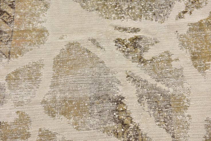 Detail image of 3' 6 x 5' Hand Knotted Ultra Vintage Persian Wool Rug