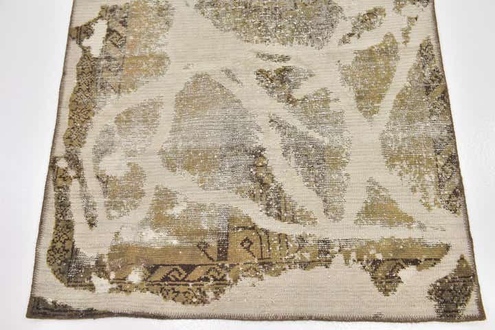 3' 6 x 5' Hand Knotted Ultra Vintage Persian Wool Rug