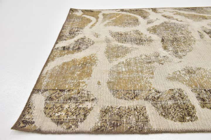 3' 6 x 5' Hand Knotted Ultra Vintage Persian Wool Rug