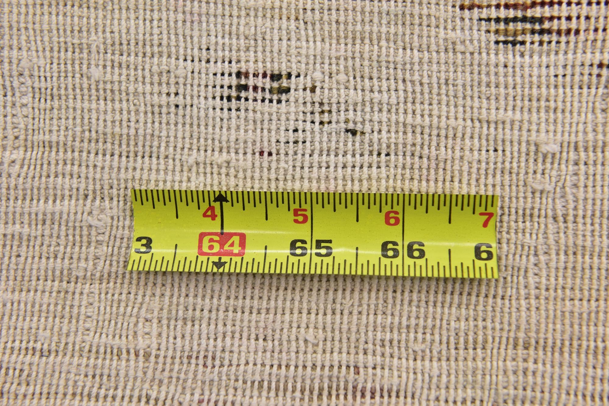 3' 6 x 6' 4 Hand Knotted Ultra Vintage Persian Wool Rug