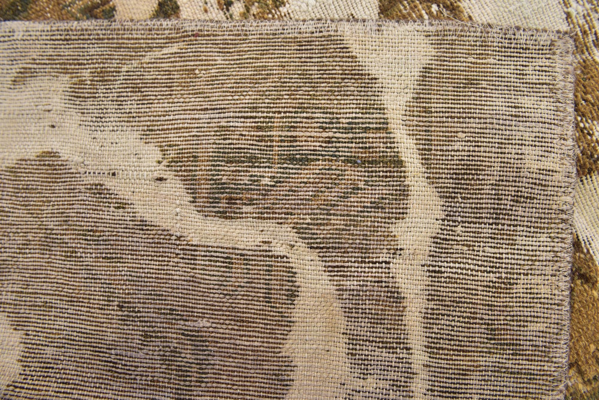 3' 5 x 4' 4 Hand Knotted Ultra Vintage Persian Wool Rug