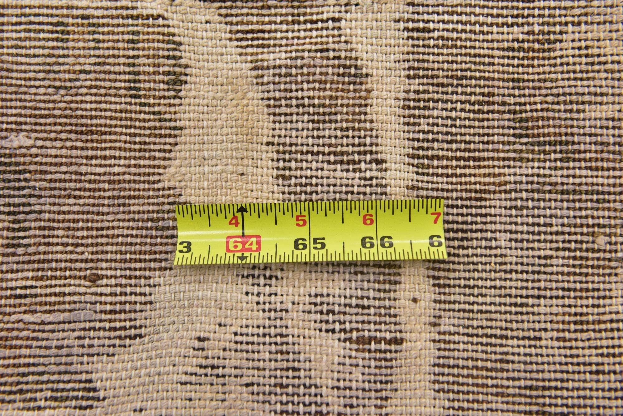 3' 5 x 4' 4 Hand Knotted Ultra Vintage Persian Wool Rug