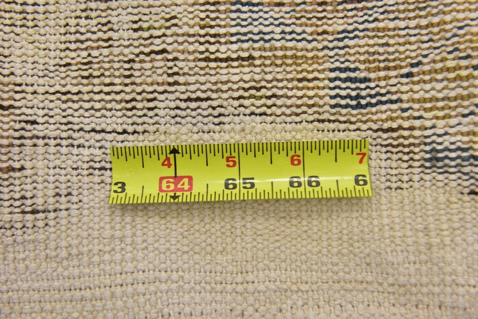 3' 7 x 6' Hand Knotted Ultra Vintage Persian Wool Rug