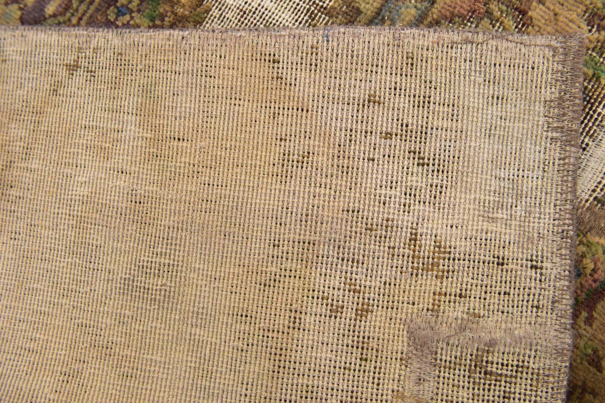 2' 6 x 4' Hand Knotted Ultra Vintage Persian Wool Rug