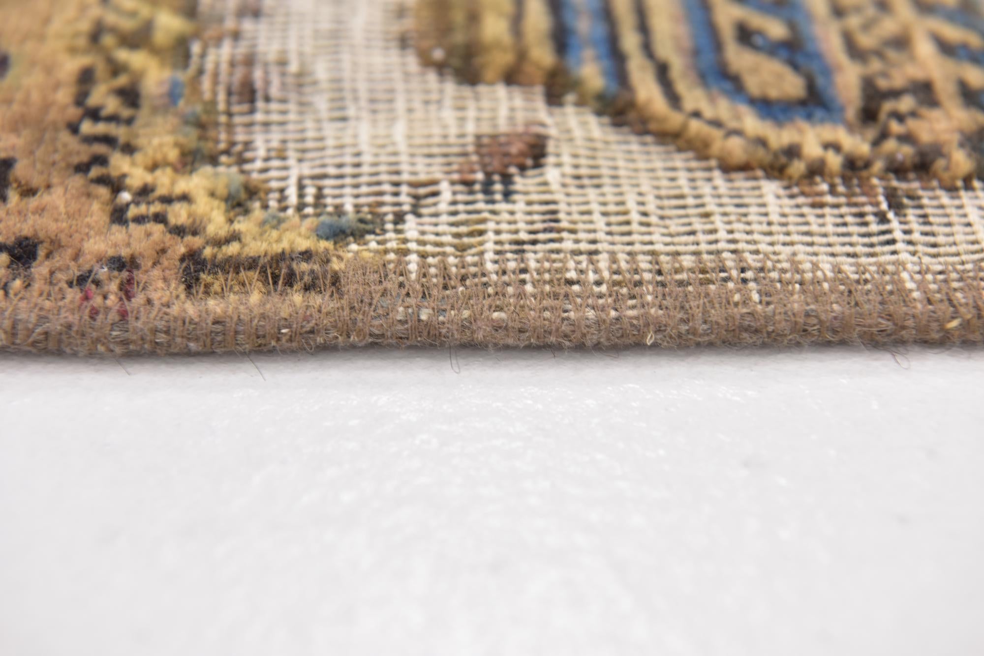 2' 6 x 4' Hand Knotted Ultra Vintage Persian Wool Rug