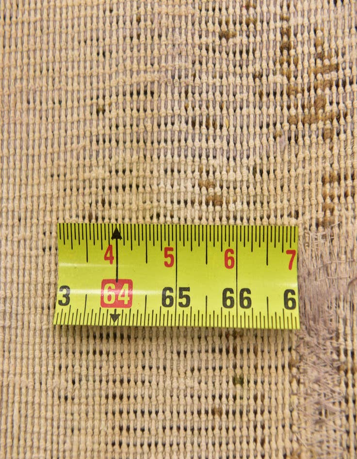 Detail image of 2' 6 x 4'  Hand Knotted Ultra Vintage Persian Wool Rug