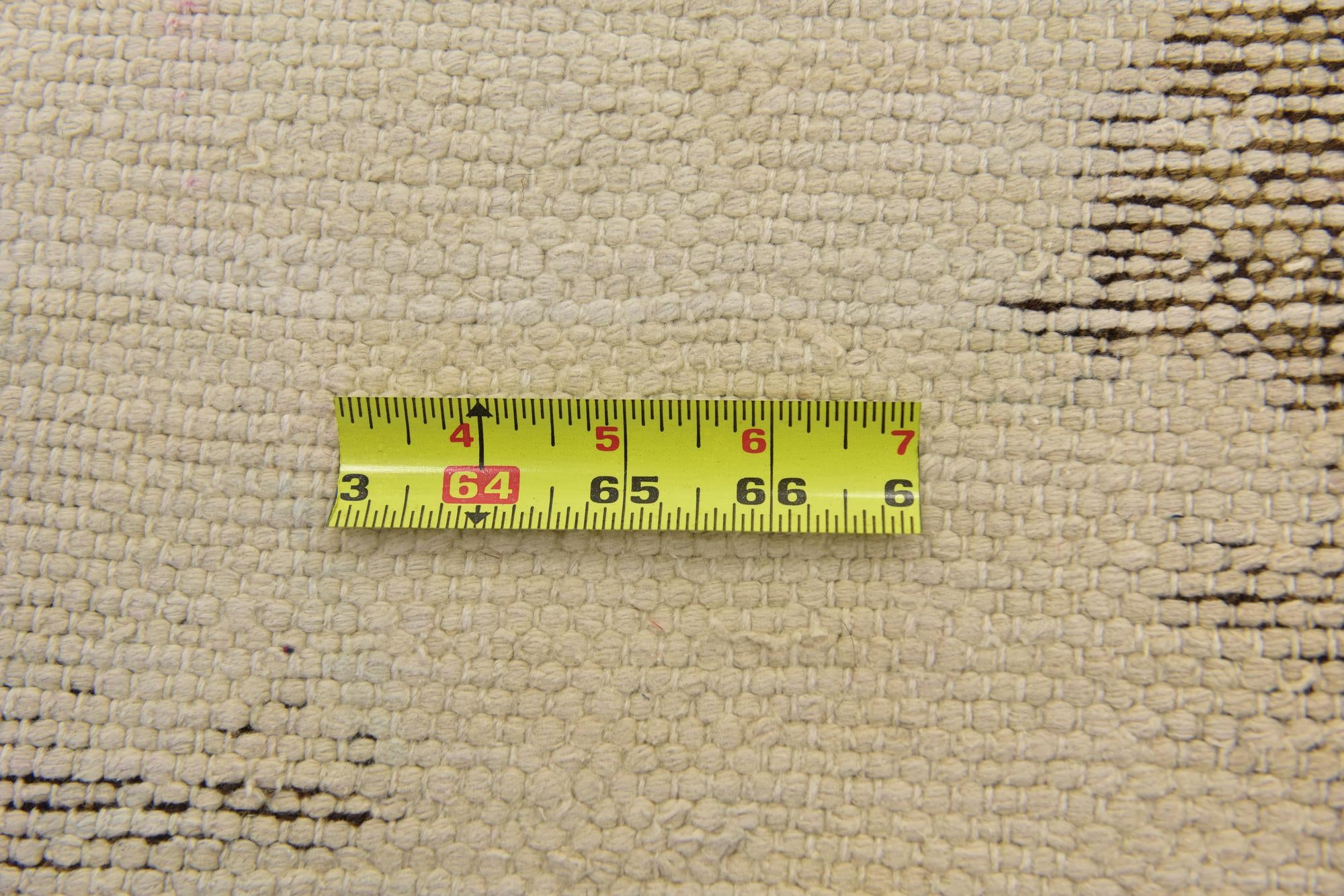 4' 7 x 8' Hand Knotted Ultra Vintage Persian Wool Rug