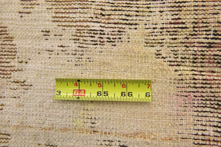 3' 8 x 6' 4 Hand Knotted Ultra Vintage Persian Wool Rug