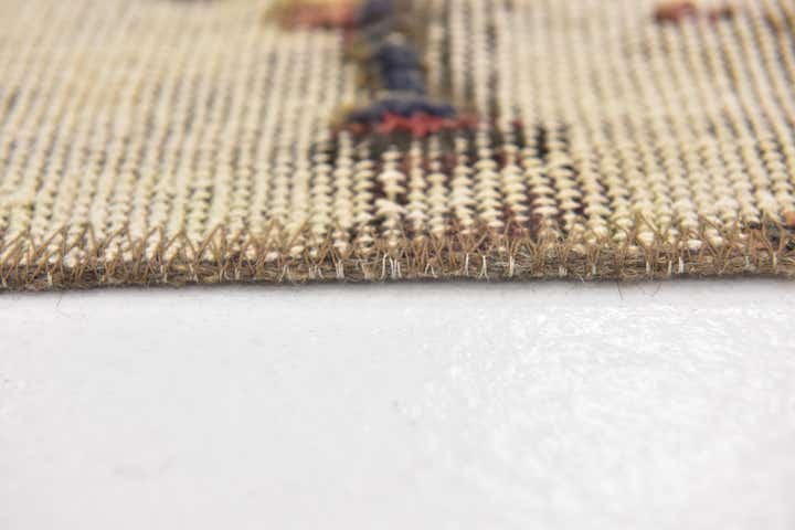 4' 8 x 6' Hand Knotted Ultra Vintage Persian Wool Rug