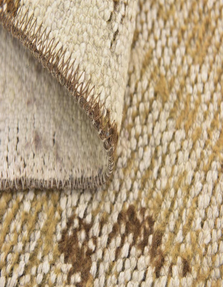 Detail image of 3' 10 x 5' 10  Hand Knotted Ultra Vintage Persian Wool Rug