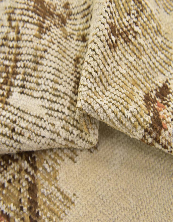 Detail image of 3' 10 x 5' 10  Hand Knotted Ultra Vintage Persian Wool Rug