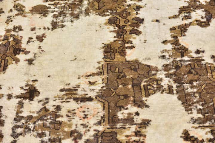 5' 2 x 7' 4 Hand Knotted Ultra Vintage Persian Wool Rug