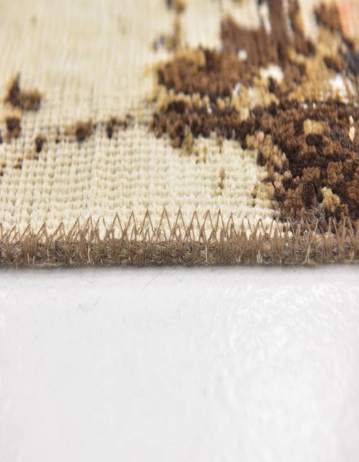 Detail image of 5' 2 x 7' 4  Hand Knotted Ultra Vintage Persian Wool Rug