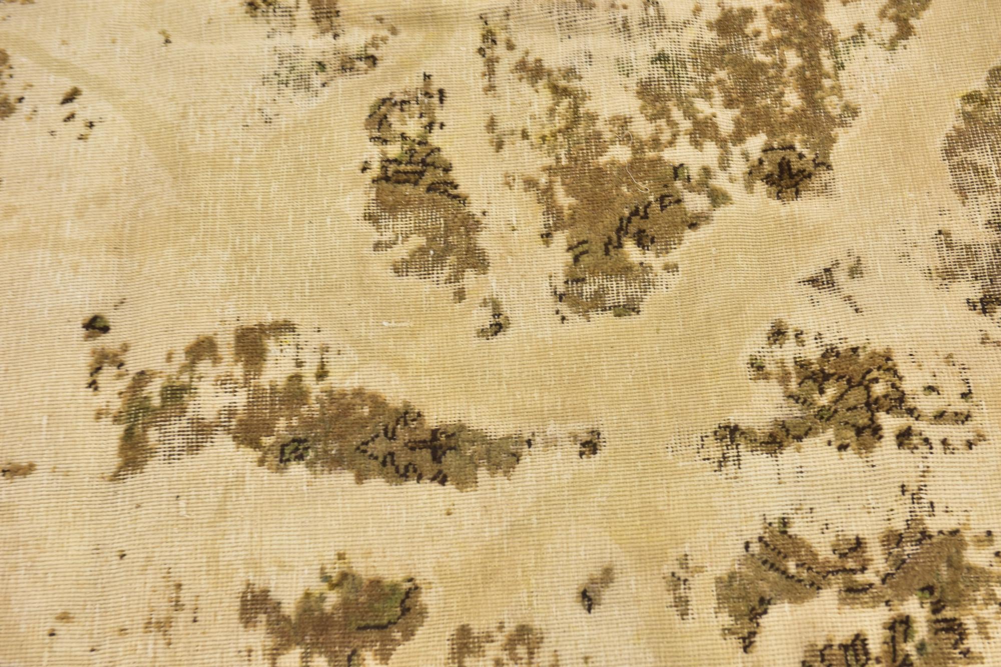 4' 4 x 5' 8 Hand Knotted Ultra Vintage Persian Wool Rug