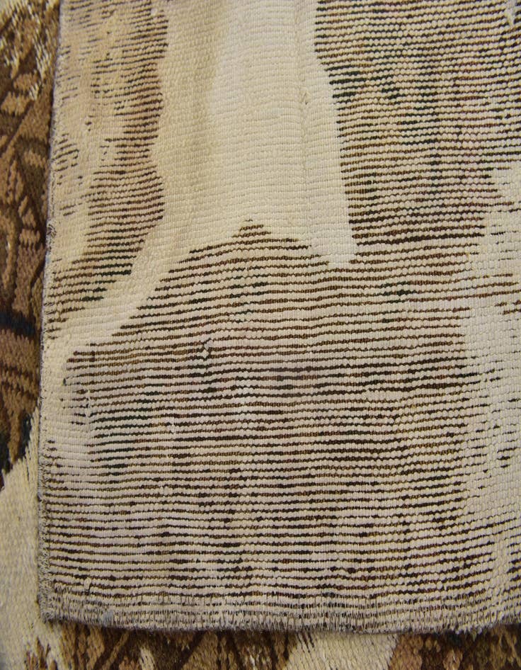 Detail image of 5' 7 x 8'  Hand Knotted Ultra Vintage Persian Wool Rug