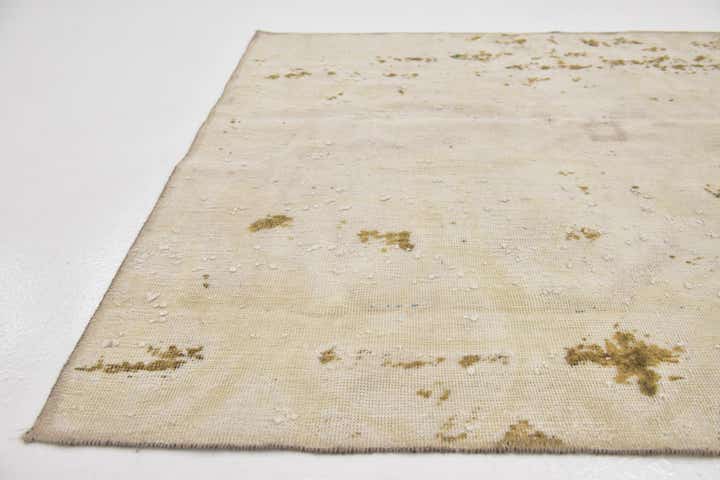 4' x 6' 8 Hand Knotted Ultra Vintage Persian Wool Rug