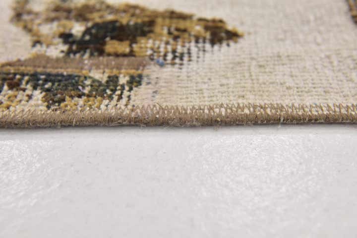 4' 10 x 7' 7 Hand Knotted Ultra Vintage Persian Wool Rug