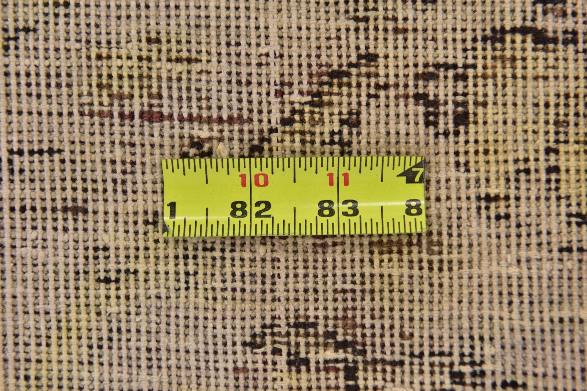 9' x 11' 7 Hand Knotted Ultra Vintage Persian Wool Rug