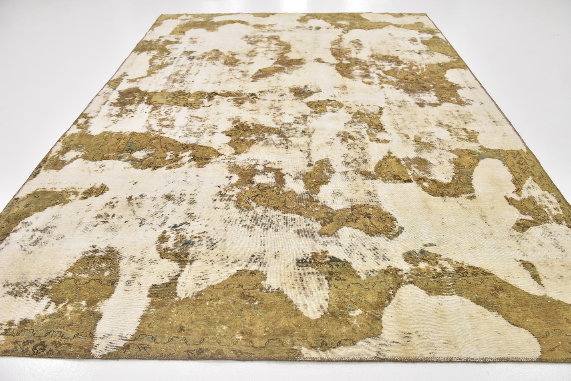 8' 2 x 11' 5 Hand Knotted Ultra Vintage Persian Wool Rug