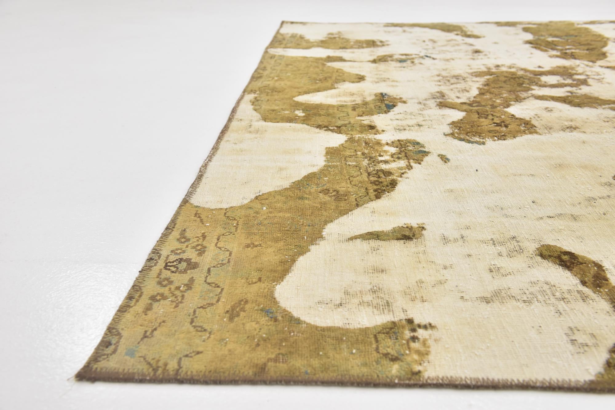 8' 2 x 11' 5 Hand Knotted Ultra Vintage Persian Wool Rug