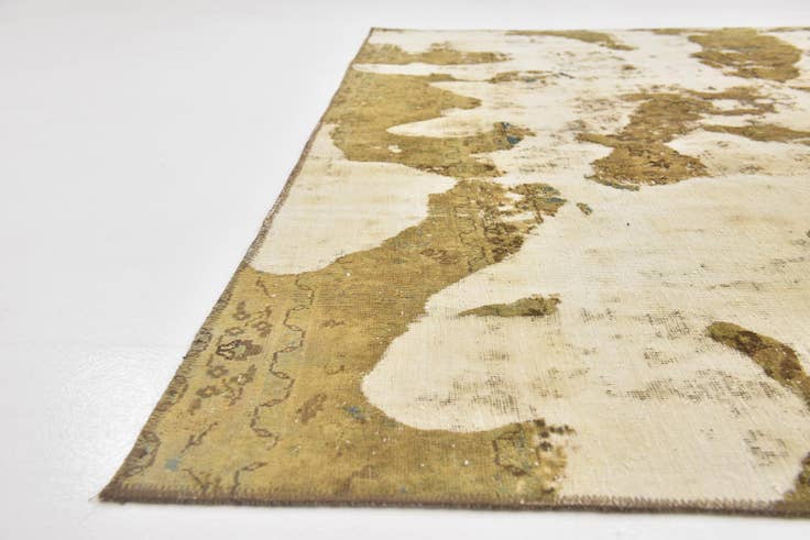 Detail image of 8' 2 x 11' 5 Hand Knotted Ultra Vintage Persian Wool Rug