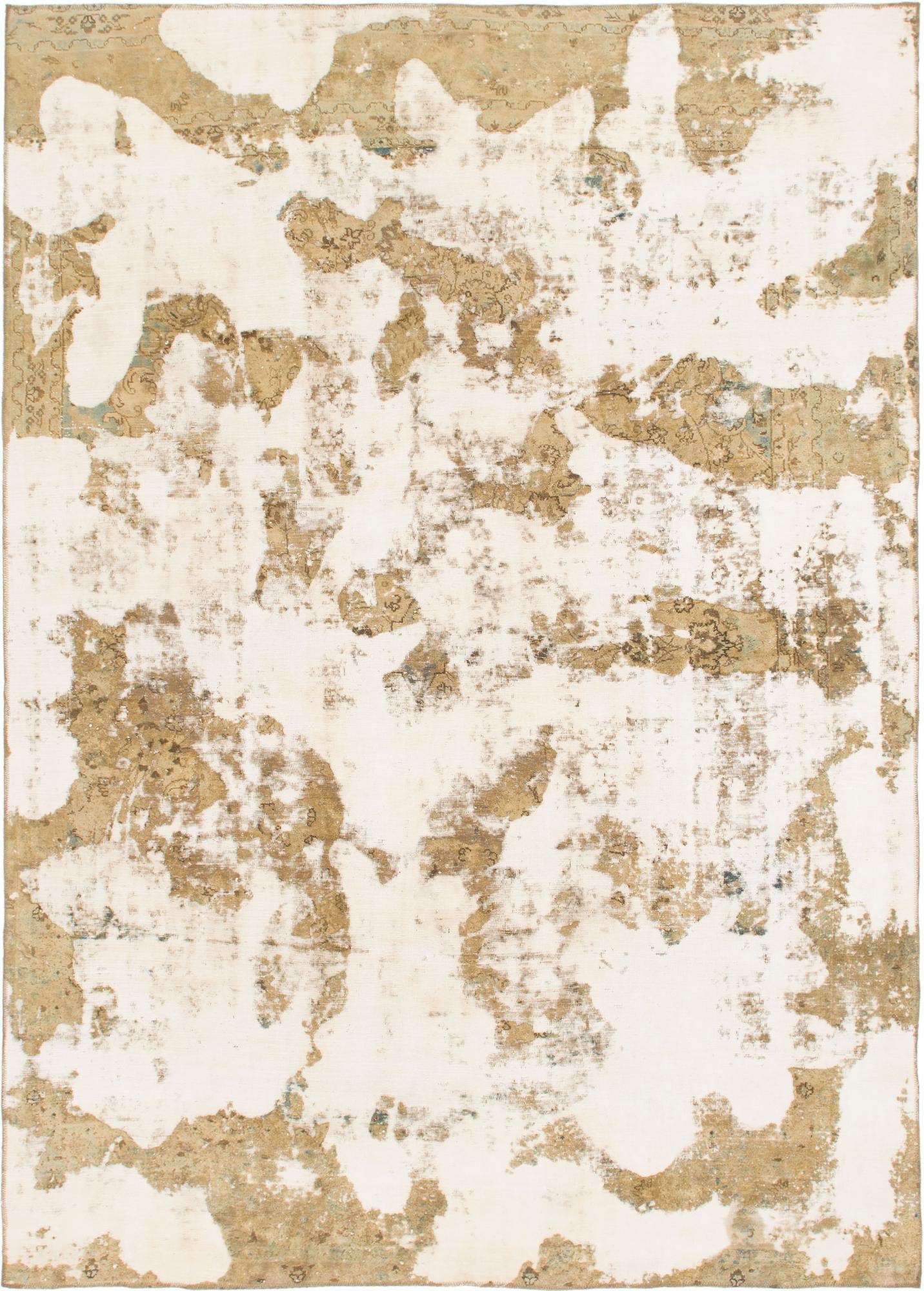 8' 2 x 11' 5 Hand Knotted Ultra Vintage Persian Wool Rug