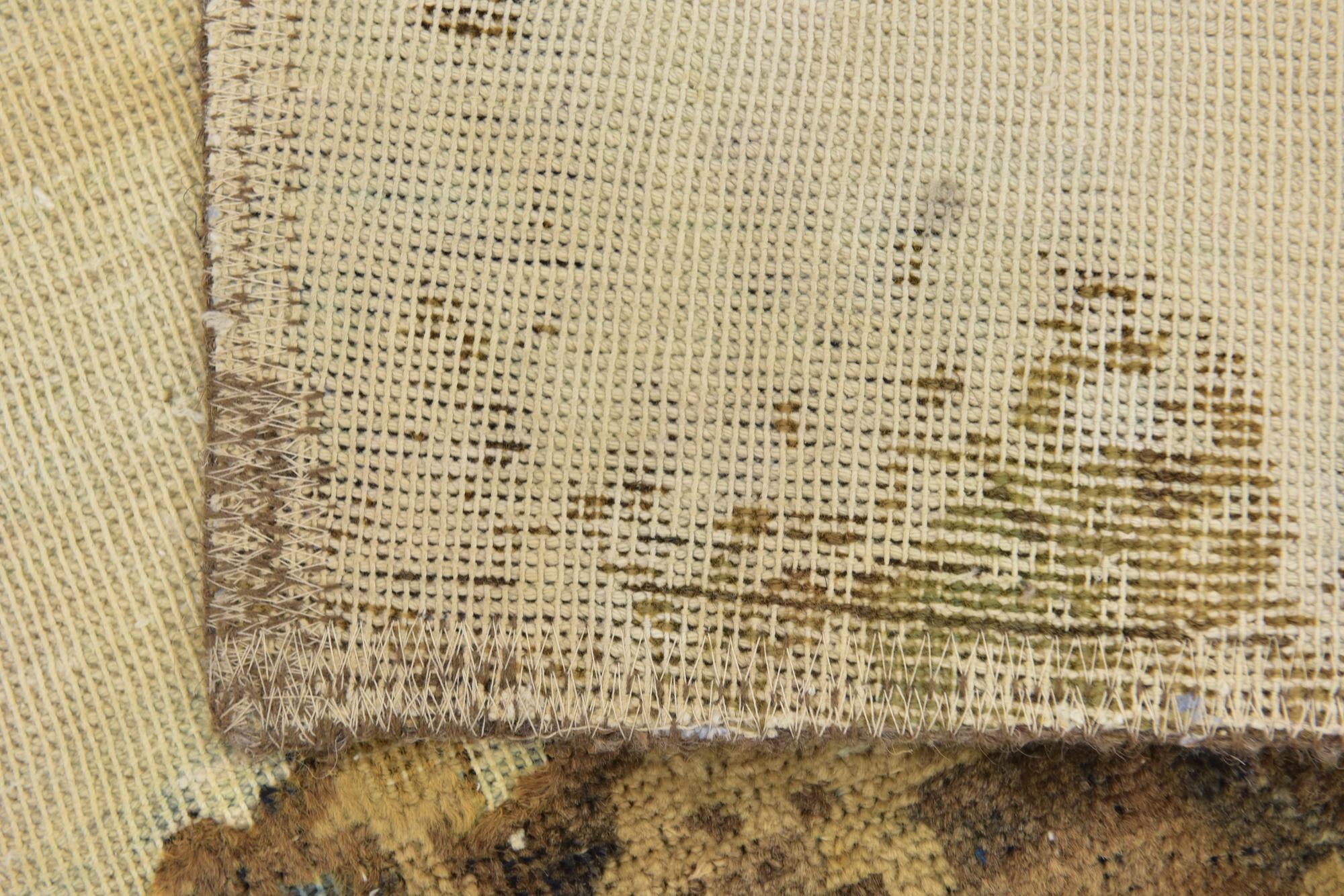5' 6 x 8' 2 Hand Knotted Ultra Vintage Persian Wool Rug