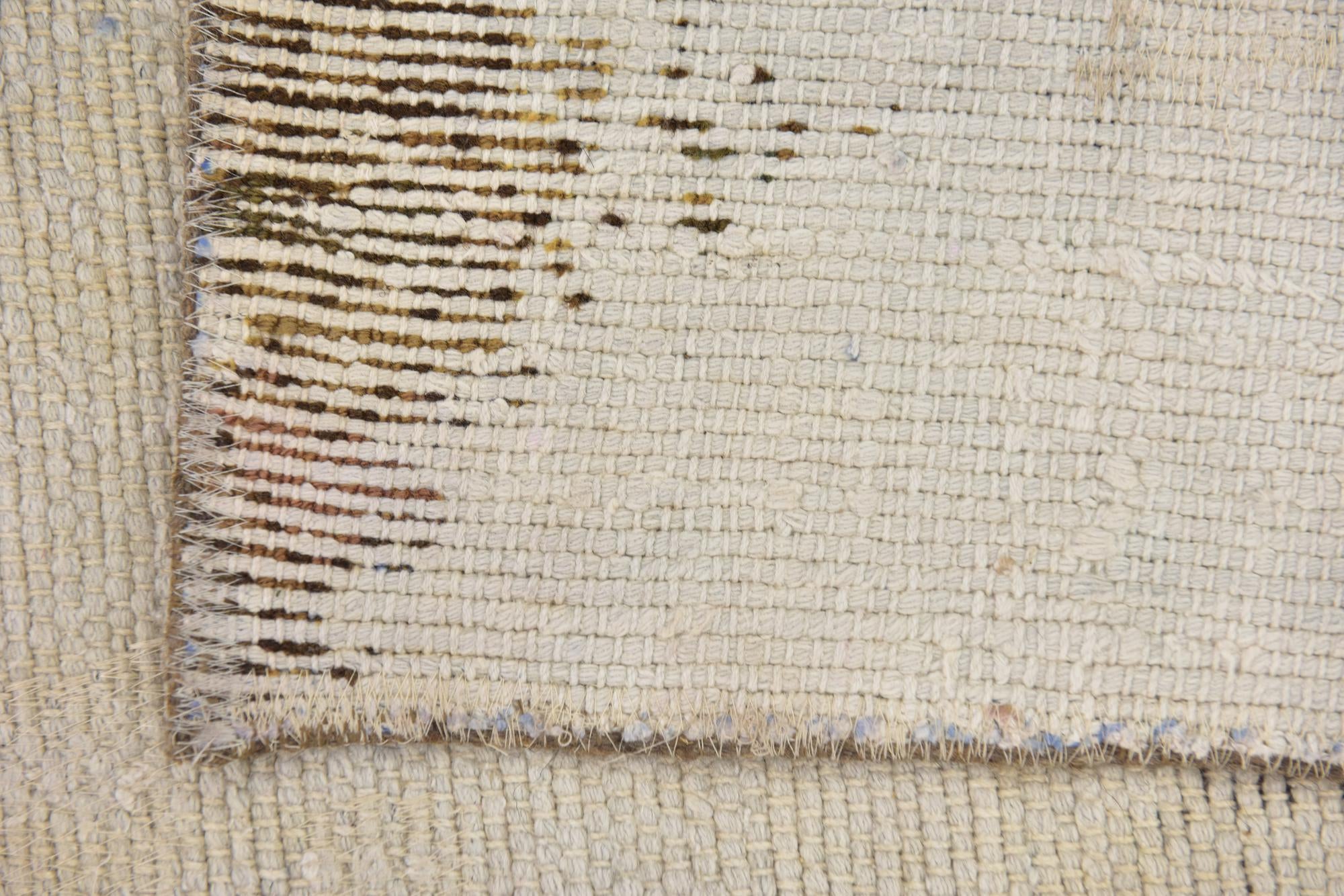 5' 10 x 8' 6 Hand Knotted Ultra Vintage Persian Wool Rug