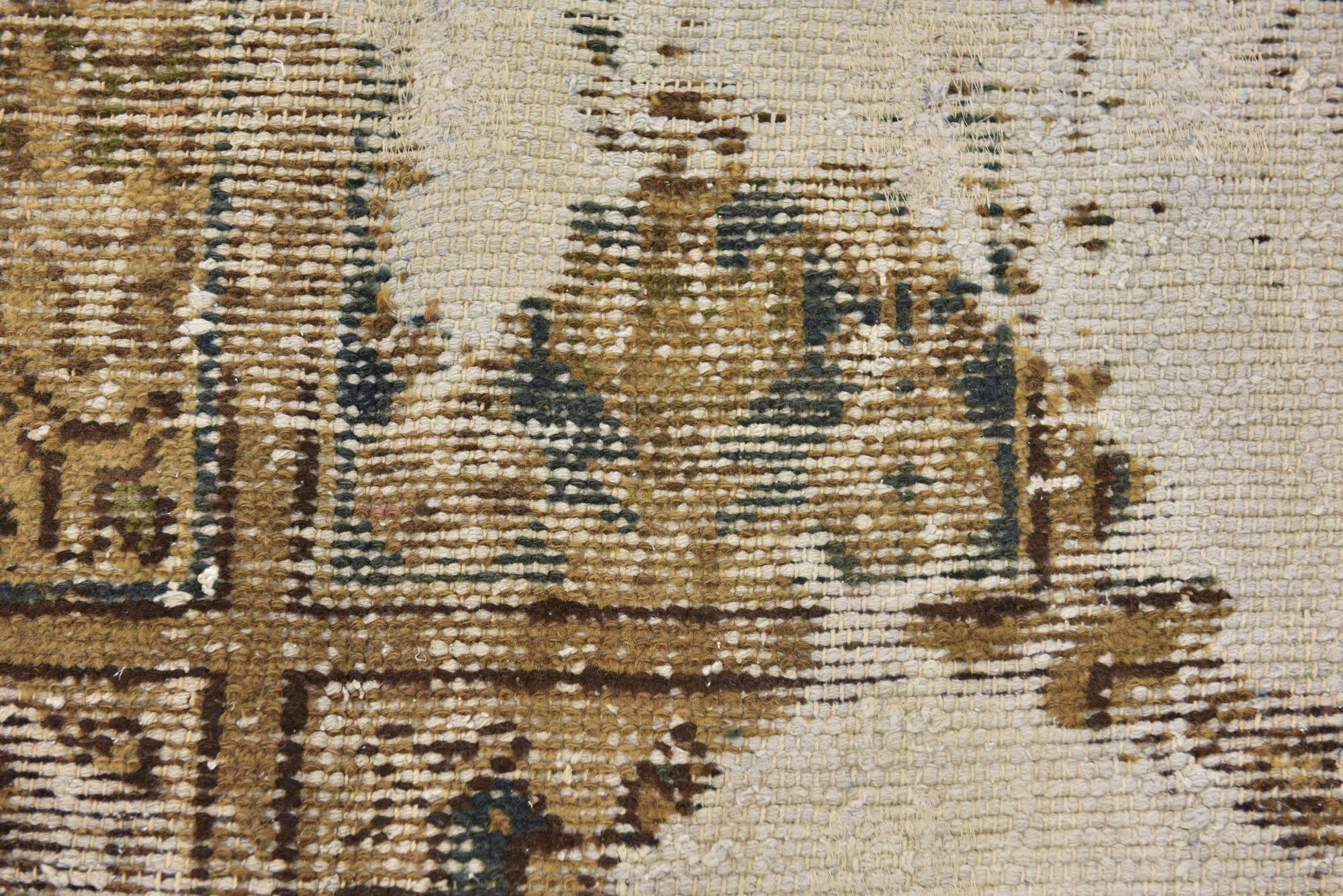 5' 10 x 8' 6 Hand Knotted Ultra Vintage Persian Wool Rug