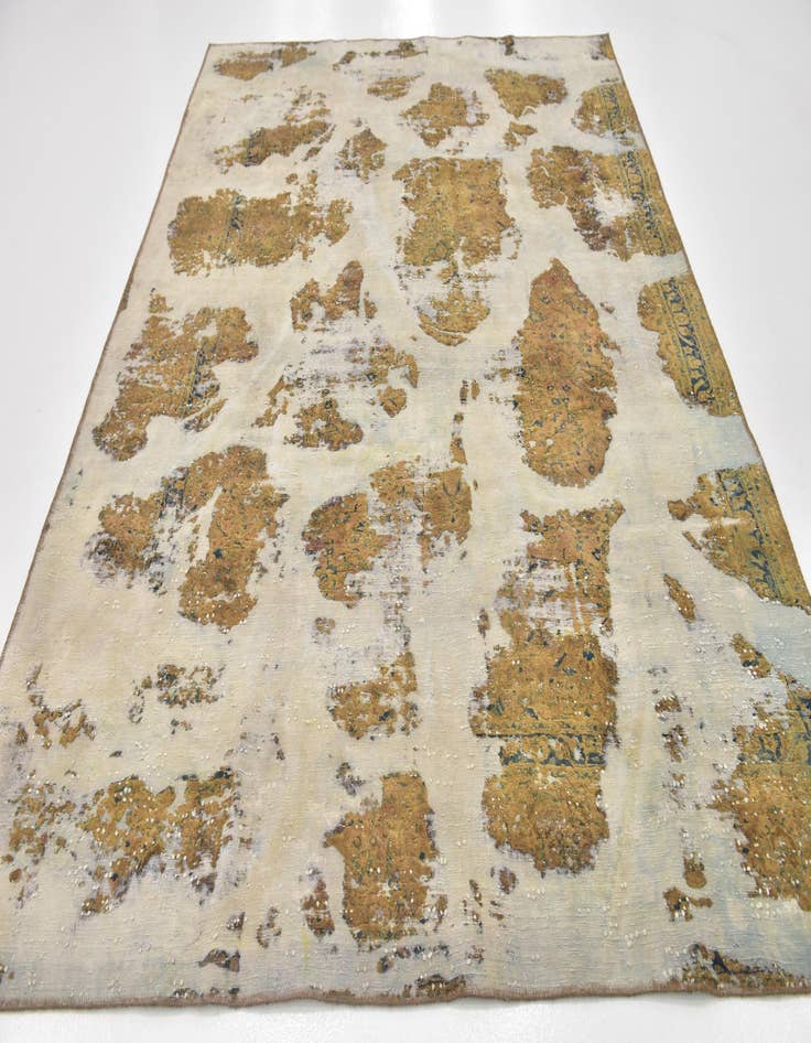 Detail image of 7' x 9' 8  Hand Knotted Ultra Vintage Persian Wool Rug