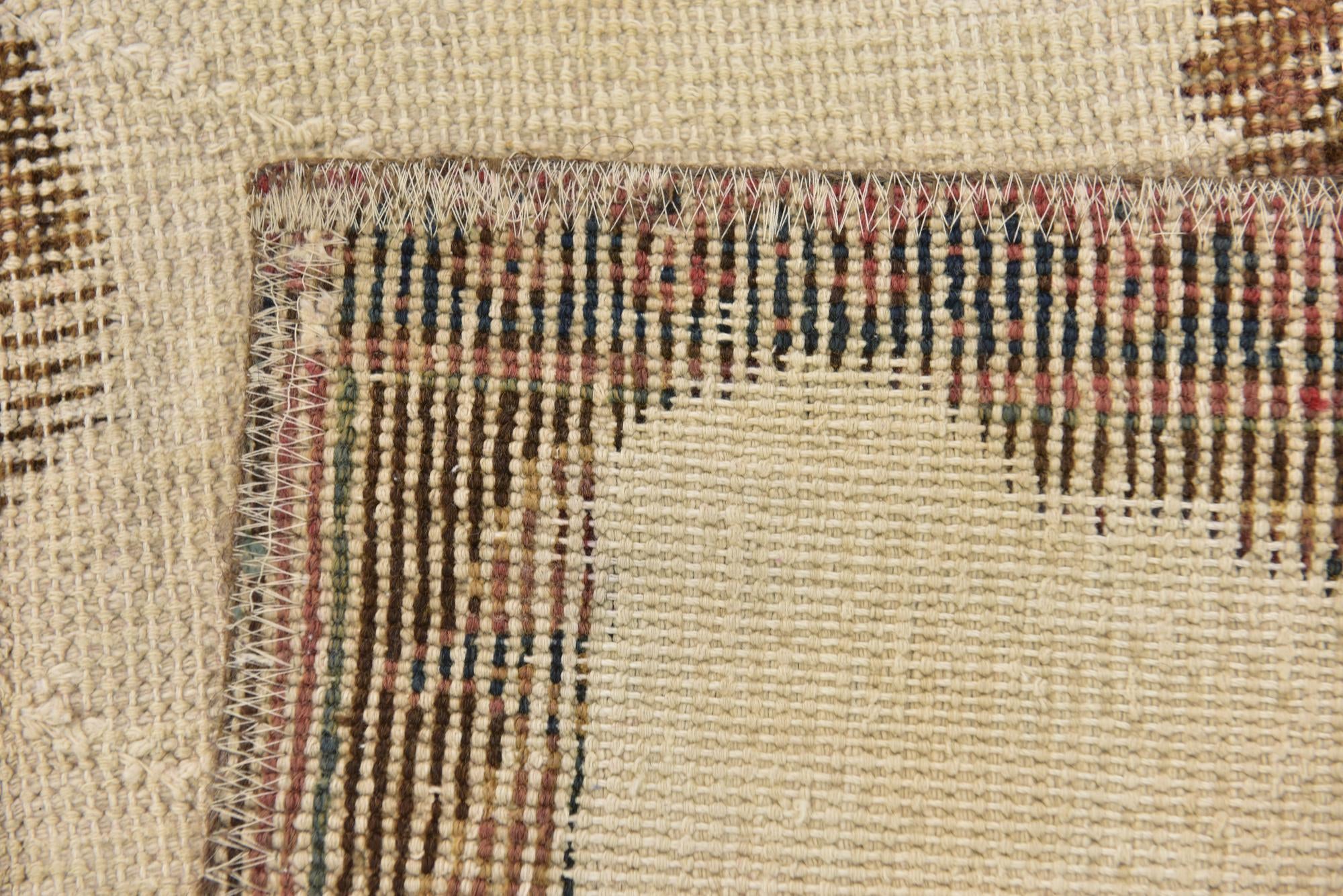 6' 4 x 9' 8 Hand Knotted Ultra Vintage Persian Wool Rug